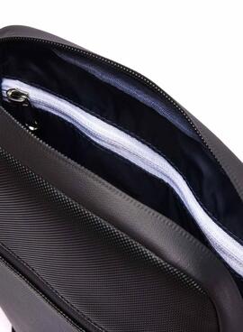 Tasche Lacoste Flat Umhängetasche Schwarz für Herren