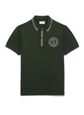 Lacoste L.12.12 Paris Regular Polo in Grün für Herren.