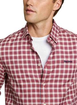 Hemd Pepe Jeans Alfred Rot für Herren 