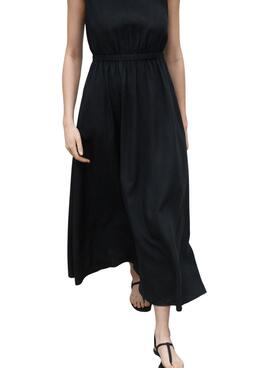 Schwarzes Ecoalf Karl Kleid für Damen