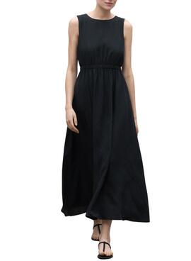 Schwarzes Ecoalf Karl Kleid für Damen