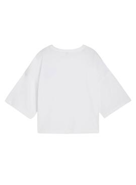 T-Shirt Puma Leo Luxe weiß für Damen