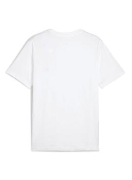 T-Shirt Puma Wardrobe in Weiß für Herren