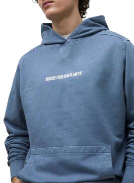 Ecoalf Sweatshirt Barca blau für Herren.