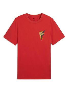 Puma Road To Unity T-Shirt rot für Herren