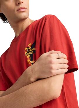 Puma Road To Unity T-Shirt rot für Herren