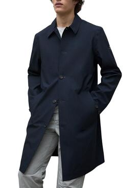 Ecoalf Trenchcoat Nimega Marine für Herren.