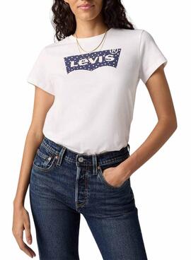 Levis Perfect T-Shirt in Weiß für Damen.