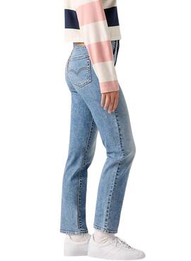 Levis 724 High Rise Straight Leg Jeans für Damen