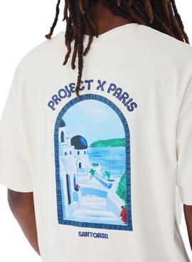 T-shirt Project X Paris Santorini beige für Herren