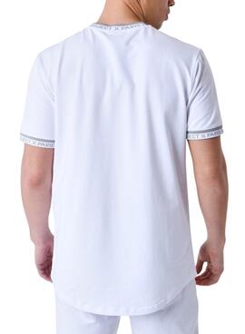 T-Shirt Project X Paris Logo bestickt weiß für Herren