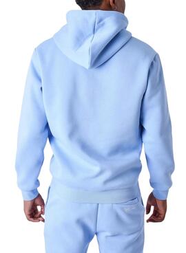 Sweatshirt Project X Paris mit blauer Kapuze für Heren.
