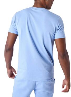 T-shirt Project X Paris Stickerei blau für Herren