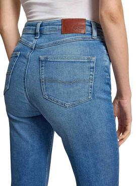 Hose Pepe Jeans Flare blau für Damen