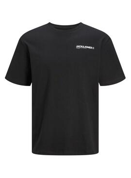 T-Shirt Jack and Jones Hawaii in Schwarz für Herren