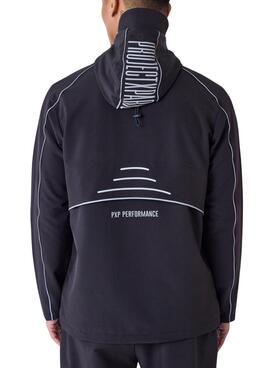 Windbreaker Project X Paris reflektierende Details schwarz für Herren.