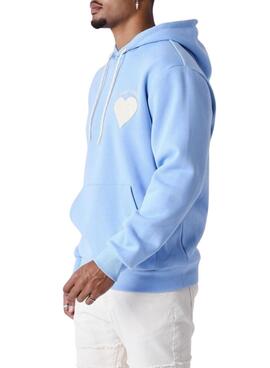 Sweatshirt Project X Paris Coeur blau für Herren.