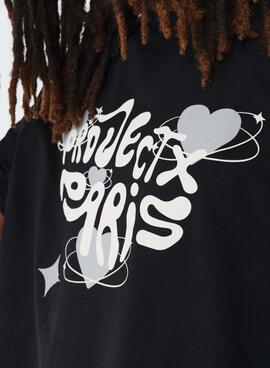 T-Shirt Project X Paris Graffiti schwarz für Herren