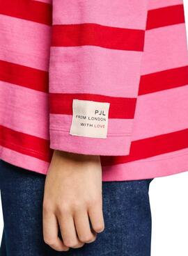 Sweatshirt Pepe Jeans Rhonda in Rosa für Damen