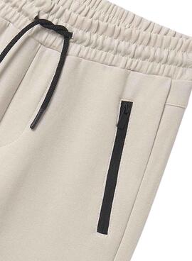 Jogginghose Mayoral Kontraste beige Junge