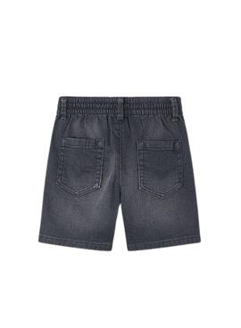 Bermuda Mayoral weicher Denim-Jogger in Grau für Jungen