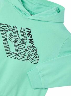 Sweatshirt Mayoral Athletics Grün für Jungen.