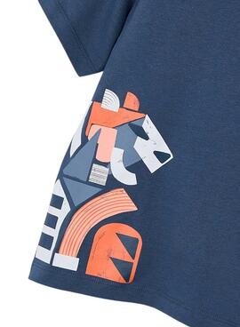 T-shirt Mayoral mit geometrischem Muster für Jungen.