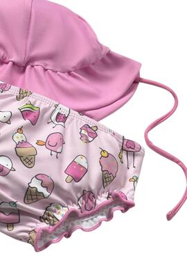 Mayoral 3-teiliges Badezimmer-Set in Rosa für Babys.