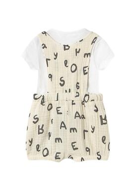Mayoral-Set, Latzhose und T-Shirt für Babys.