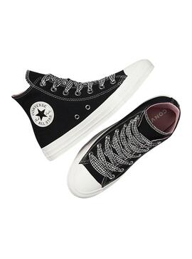 Sneakers Converse Chuck Taylor schwarz für Damen.