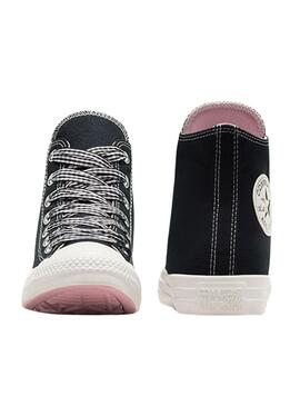 Sneakers Converse Chuck Taylor schwarz für Damen.