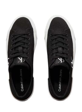 Sneakers Calvin Klein Flatform Low in Schwarz für Damen
