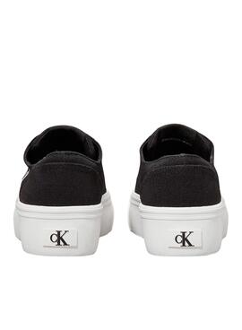 Sneakers Calvin Klein Flatform Low in Schwarz für Damen