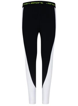 Leggings Jordan Sport Dri-Fit in Schwarz für Mädchen.