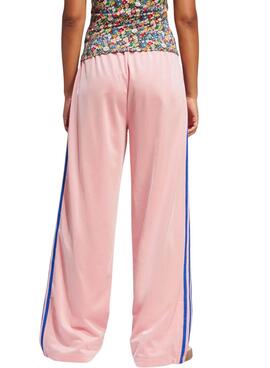Damen Trainingshose Adidas Classic Firebird in Rosa.