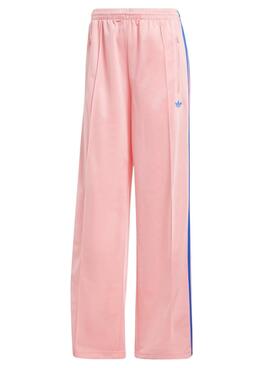 Damen Trainingshose Adidas Classic Firebird in Rosa.