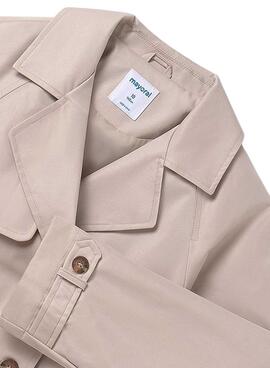 Kinderbeige Mayoral Trenchcoat