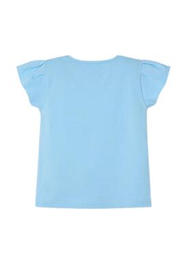 T-shirt Mayoral Himmelblau für Mädchen