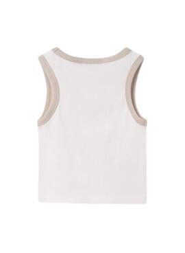 Tanktop Mayoral mit besticktem beige für Mädchen