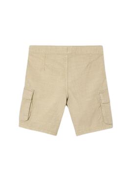 Bermuda Fracht Mayoral verwaschenes Beige für Jungen