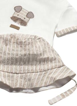 Set Mayoral Hose T-Shirt beige für Babys