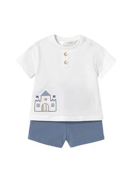 4-teiliges Set Mayoral Riviera Blau für Babys