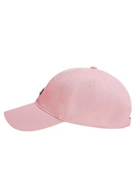 Mütze Tommy Jeans Heritage Pink für Damen