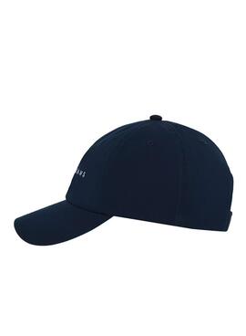 Mütze Tommy Jeans 6 Panel Marineblau für Damen
