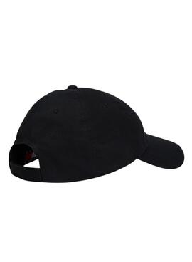Mütze Tommy Jeans Linear Schwarz für Herren und Damen
