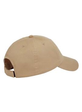 Tommy Jeans Linear Beige Mütze für Herren und Damen