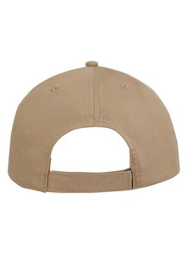 Tommy Jeans Linear Beige Mütze für Herren und Damen