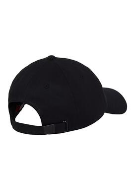 Schwarze Tommy Jeans Heritage Mütze für Herren