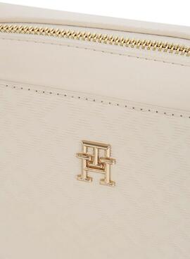 Handtasche Tommy Hilfiger Distinct beige für Damen.