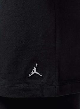 Pack mit zwei schwarzen Jordan Flight Base T-Shirts für Herren.